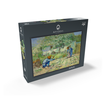 First Steps after Millet 1890 by Vincent van Gogh 500 Jigsaw Puzzle box view1
