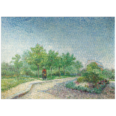 puzzleplate Square Saint-Pierre, Paris (1887) by Vincent van Gogh 1000 Jigsaw Puzzle
