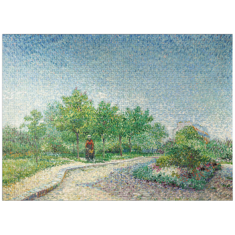 puzzleplate Square Saint-Pierre, Paris (1887) by Vincent van Gogh 1000 Jigsaw Puzzle