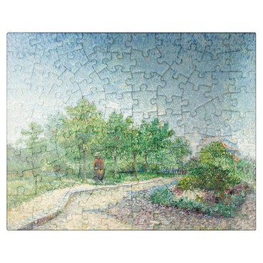 puzzleplate Square Saint-Pierre Paris 1887 by Vincent van Gogh 100 Jigsaw Puzzle