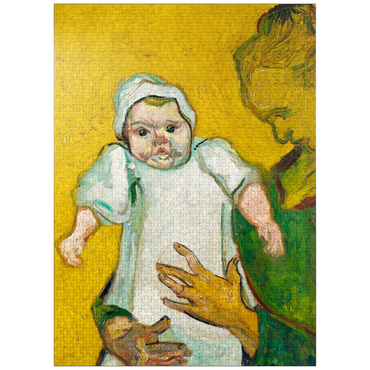 puzzleplate Madame Roulin and Her Baby (1888) by Vincent van Gogh 1000 Jigsaw Puzzle
