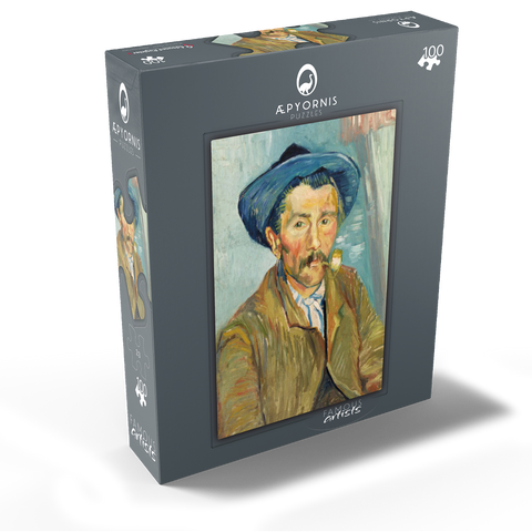 The Smoker Le Fumeur 1888 by Vincent van Gogh 100 Jigsaw Puzzle box view1