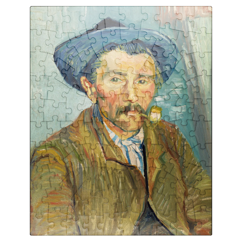 puzzleplate The Smoker Le Fumeur 1888 by Vincent van Gogh 100 Jigsaw Puzzle