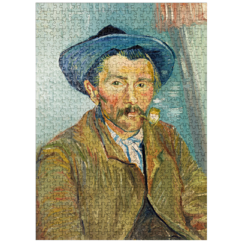 puzzleplate The Smoker Le Fumeur 1888 by Vincent van Gogh 500 Jigsaw Puzzle