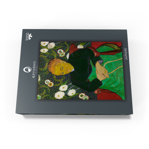 The Berceuse, Woman Rocking a Cradle (1889) by Vincent van Gogh 1000 Jigsaw Puzzle box view1