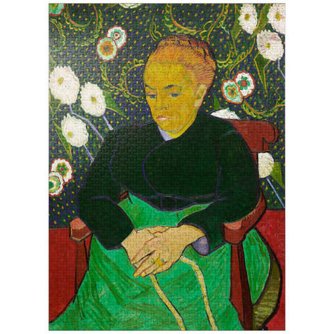 puzzleplate The Berceuse, Woman Rocking a Cradle (1889) by Vincent van Gogh 1000 Jigsaw Puzzle