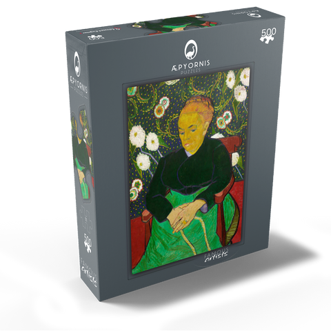 The Berceuse Woman Rocking a Cradle 1889 by Vincent van Gogh 500 Jigsaw Puzzle box view1