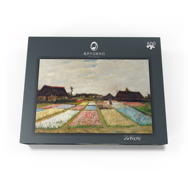 Flower Beds in Holland 1883 by Vincent van Gogh 500 Jigsaw Puzzle box view1