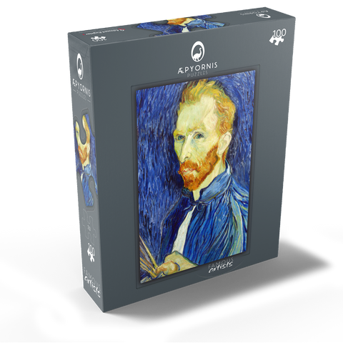Self-Portrait 1889 by Vincent van Gogh 100 Jigsaw Puzzle box view1