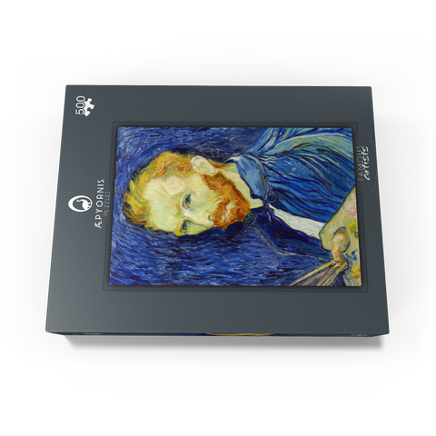 Self-Portrait 1889 by Vincent van Gogh 500 Jigsaw Puzzle box view1