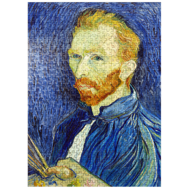 puzzleplate Self-Portrait 1889 by Vincent van Gogh 500 Jigsaw Puzzle