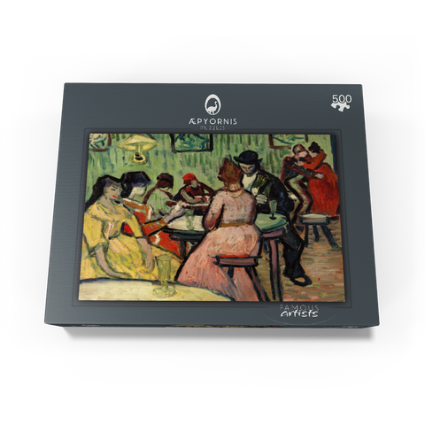 The Brothel Le Lupanar 1888 by Vincent van Gogh 500 Jigsaw Puzzle box view1