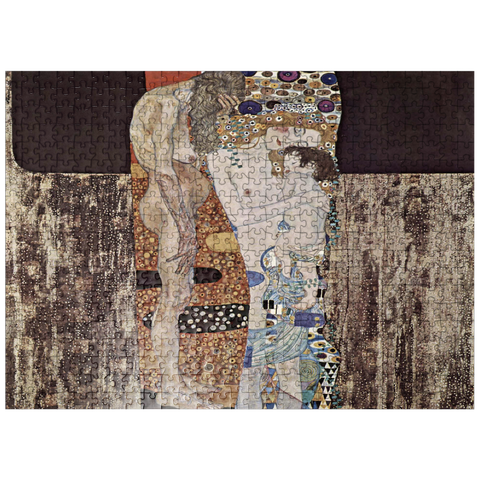 puzzleplate Gustav Klimts The Three Ages of Woman 1905 500 Jigsaw Puzzle