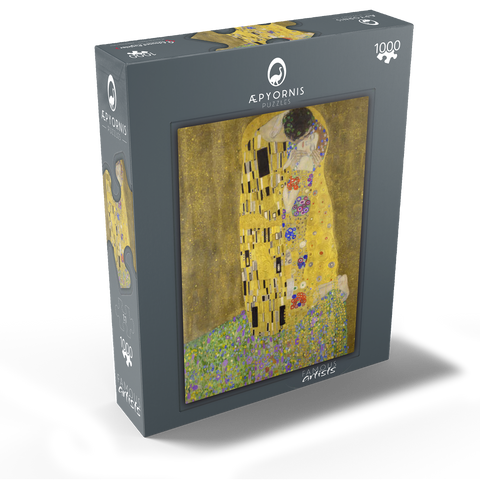 Gustav Klimt's The Kiss (1907-1908) 1000 Jigsaw Puzzle box view1