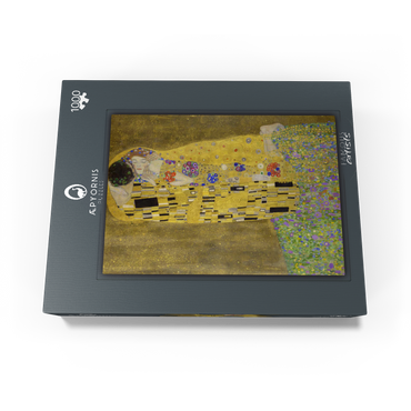 Gustav Klimt's The Kiss (1907-1908) 1000 Jigsaw Puzzle box view1