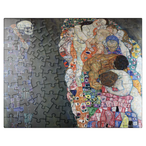 puzzleplate Gustav Klimts Death and Life 1910-1915 100 Jigsaw Puzzle