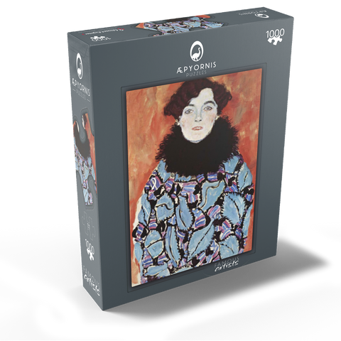 Gustav Klimt's Portrait of Johanna Staude (1917-1918) 1000 Jigsaw Puzzle box view1