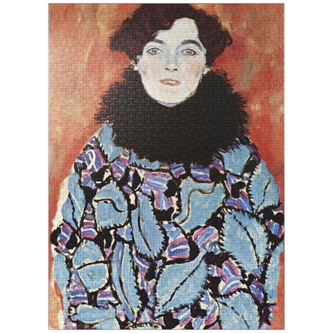 puzzleplate Gustav Klimt's Portrait of Johanna Staude (1917-1918) 1000 Jigsaw Puzzle