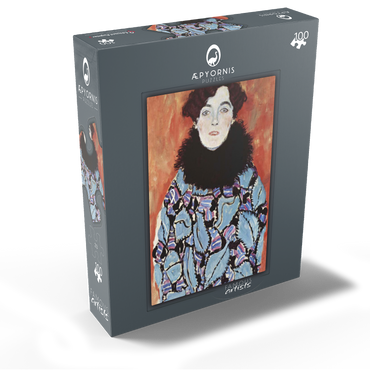 Gustav Klimts Portrait of Johanna Staude 1917-1918 100 Jigsaw Puzzle box view1