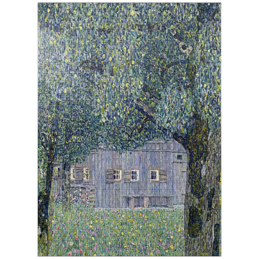puzzleplate Gustav Klimt's Farmhouse in Upper Austria (1911-1912) 1000 Jigsaw Puzzle