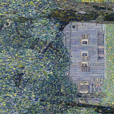 Gustav Klimts Farmhouse in Upper Austria 1911-1912 100 Jigsaw Puzzle 3D Modell