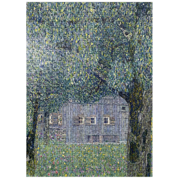 puzzleplate Gustav Klimts Farmhouse in Upper Austria 1911-1912 500 Jigsaw Puzzle