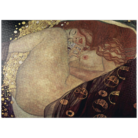 puzzleplate Gustav Klimt's Danae (1907-1908) 1000 Jigsaw Puzzle