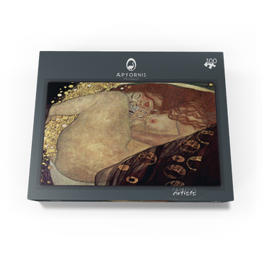 Gustav Klimts Danae 1907-1908 100 Jigsaw Puzzle box view1