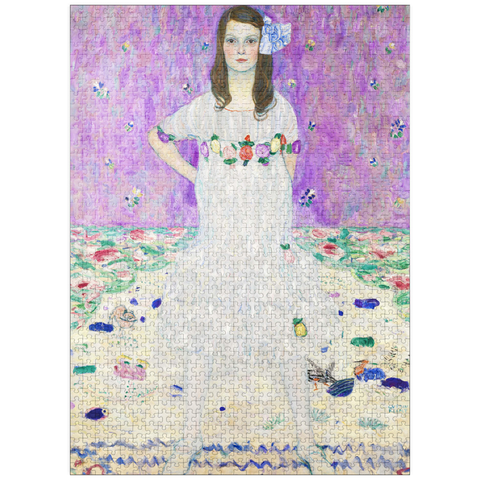 puzzleplate Mäda Primavesi (ca. 1912-1913) by Gustav Klimt 1000 Jigsaw Puzzle
