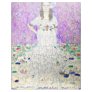 puzzleplate Mäda Primavesi 1912-1913 by Gustav Klimt 100 Jigsaw Puzzle