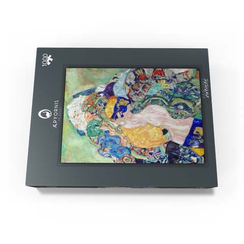 Baby (Cradle) (ca. 1917-1918) by Gustav Klimt 1000 Jigsaw Puzzle box view1