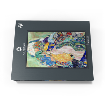 Baby Cradle 1917-1918 by Gustav Klimt 100 Jigsaw Puzzle box view1