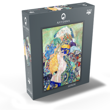 Baby Cradle 1917-1918 by Gustav Klimt 500 Jigsaw Puzzle box view1