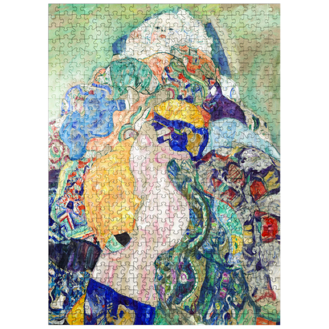 puzzleplate Baby Cradle 1917-1918 by Gustav Klimt 500 Jigsaw Puzzle