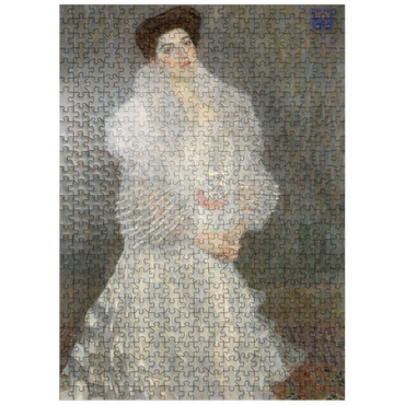 puzzleplate Gustav Klimts Portrait of Hermine Gallia 1904 500 Jigsaw Puzzle