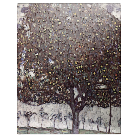 puzzleplate Gustav Klimts The Apple Tree 1916 100 Jigsaw Puzzle