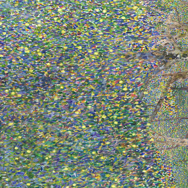 Gustav Klimts Pear Tree 1903 500 Jigsaw Puzzle 3D Modell