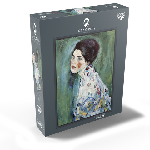 Gustav Klimt's Portrait of a Lady (1916-1917) 1000 Jigsaw Puzzle box view1