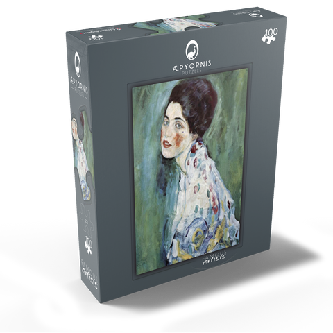 Gustav Klimts Portrait of a Lady 1916-1917 100 Jigsaw Puzzle box view1