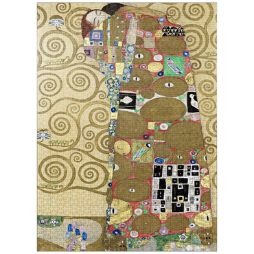 puzzleplate Gustav Klimt's Fulfillment (1910-1911) 1000 Jigsaw Puzzle