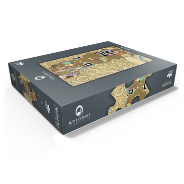 Gustav Klimts The Embrace (Fulfillment) 1910-1911 100 Jigsaw Puzzle box view1