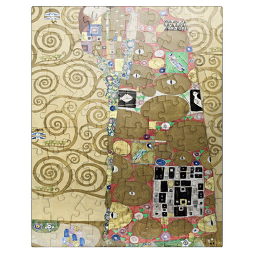 puzzleplate Gustav Klimts The Embrace (Fulfillment) 1910-1911 100 Jigsaw Puzzle