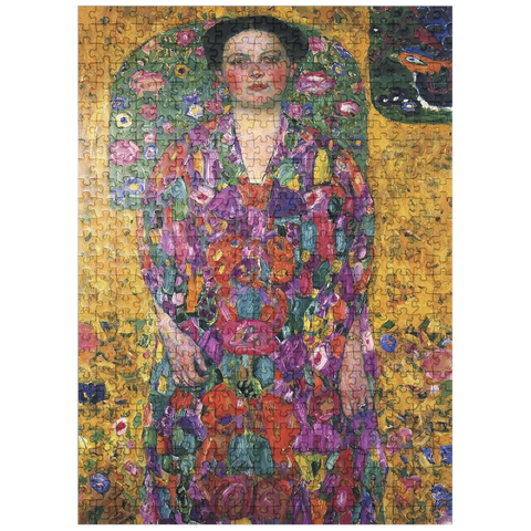 puzzleplate Gustav Klimts Portrait of Eugenia Primavesi 1913 500 Jigsaw Puzzle