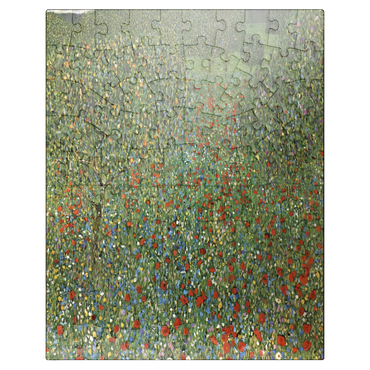 puzzleplate Gustav Klimts Poppy Field 1907 100 Jigsaw Puzzle
