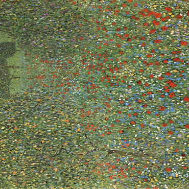 Gustav Klimts Poppy Field 1907 100 Jigsaw Puzzle 3D Modell