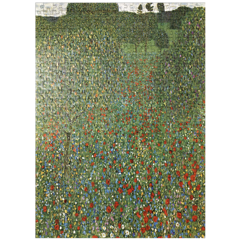 puzzleplate Gustav Klimts Poppy Field 1907 500 Jigsaw Puzzle