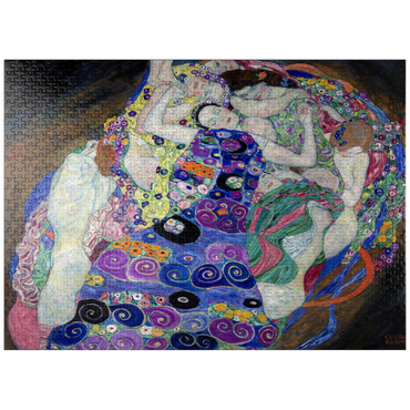 puzzleplate Gustav Klimt's The Virgin (1913) 1000 Jigsaw Puzzle