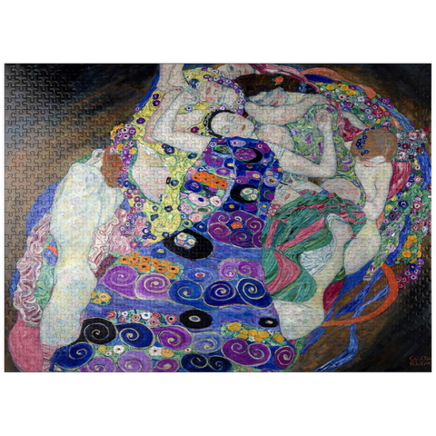 puzzleplate Gustav Klimt's The Virgin (1913) 1000 Jigsaw Puzzle