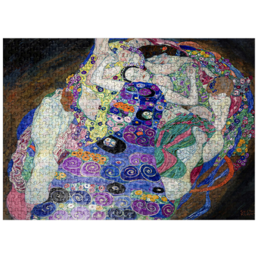 puzzleplate Gustav Klimts The Virgin 1913 500 Jigsaw Puzzle