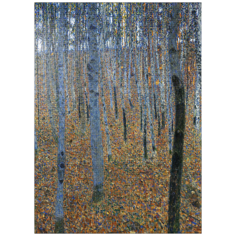 puzzleplate Gustav Klimt's Beech Grove I (1902) 1000 Jigsaw Puzzle